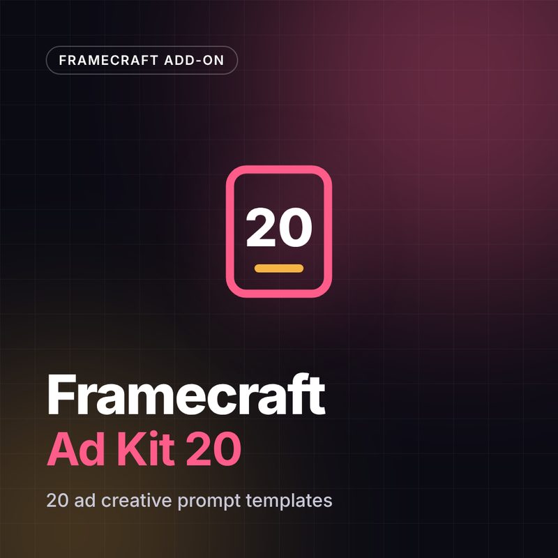 Framecraft Ad Kit 20 product image