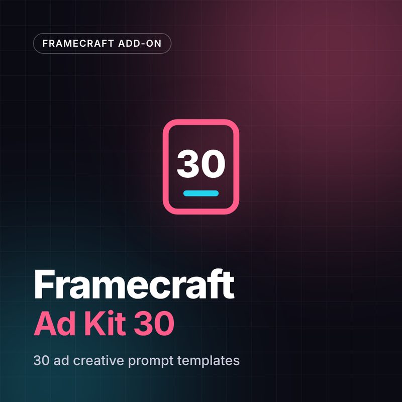 Framecraft Ad Kit 30 product image